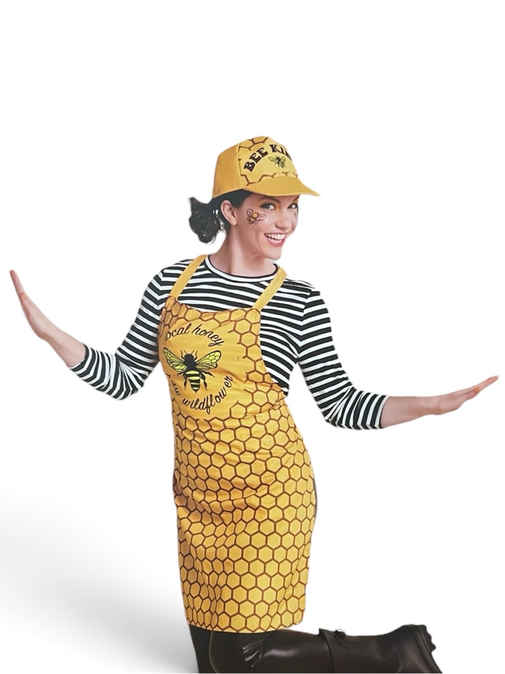 Hyde & EEK! Adult Local Honey Maker Halloween Costume Women's One Size